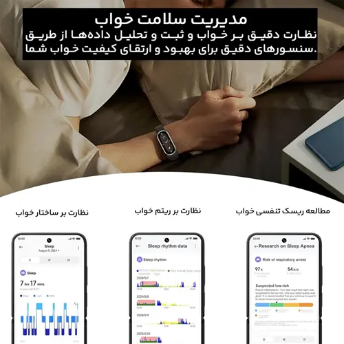 ساعت هوشمند شیائومی واچ مدل Smart Band 9  (2)